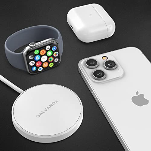 Revolutionary 2-in-1 Wireless Charger for Apple Watch and i Phone – Magnetic Mag Safe Compatible, Fast Dual Charging Solution, Sleek Travel-Friendly Design for Effortless Tech Gifting This Christmas 2024