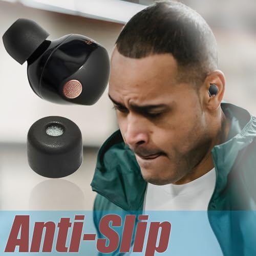Experience Unmatched Comfort and Sound Quality with Premium Memory Foam Ear Tips for Sony WF-1000 XM5 & XM4 – Extra Small Black Replacement Set (3 Pairs) for Superior Noise Isolation and Secure Fit – Elevate Your Audio Experience with Custom-Fit Earbud Accessories Designed for Audiophiles and Casual Listeners Alike – Enhance Your Listening Journey Today!