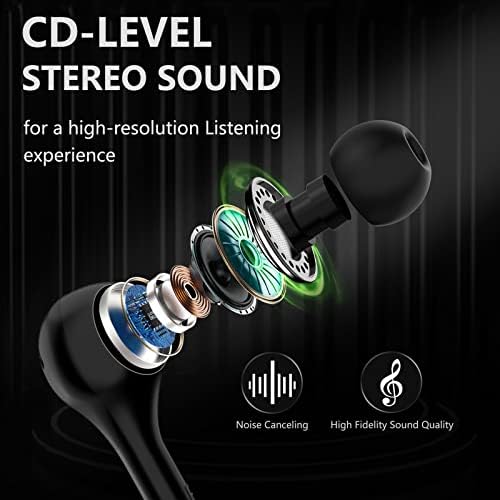 Elevate Your Sound Experience with Jelanry’s Advanced Bluetooth Neckband Headphones – Premium Noise Cancelling Earbuds for Samsung S24/S23 FE & i Phone 16/15 Pro Max – Lightweight, Magnetic In-Ear Design for Ultimate Comfort & Immersive Stereo Audio – Perfect for Active Lifestyles & Seamless Connectivity