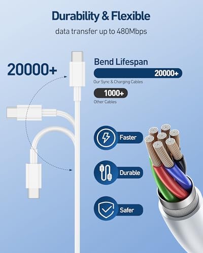 Rapid Charge 45 W USB-C Power Adapter with 10-Foot Cable for Google Pixel & Android – Ultimate Power Delivery for Safe, Swift Charging – Compatible with Pixel 9/9 Pro XL/Fold/8/8 a/8 Pro/7/7 a/7 Pro/6/5/4 XL & More – Durable Design for Hassle-Free Mobility – Say Goodbye to Low Battery Anxiety!