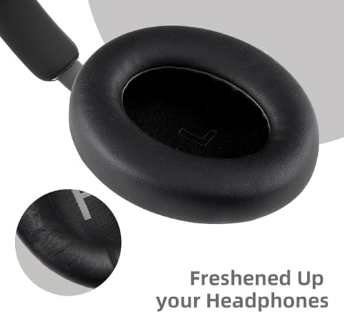 Ultimate Comfort Earpads for Bose Quiet Comfort Ultra Wireless Headphones – Premium Protein Leather & High-Density Memory Foam for Superior Noise Isolation and Enhanced Audio Experience