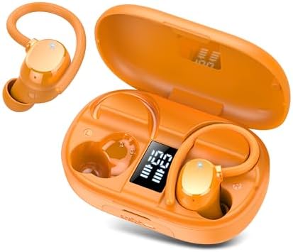 Ultimate Performance Wireless Earbuds – Advanced Bluetooth 5.4 Technology with 68-Hour Playtime, IPX7 Waterproof Design, and ENC Noise-Canceling Mic for Unmatched Clarity During Workouts and Daily Use