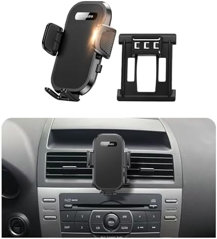Premium 360-Degree Adjustable Car Phone Mount for Mazda 6 (2009-2013) – Secure Cradle for 4-7 Inch Smartphones, Tool-Free Installation & Enhanced Safety Features – Stylish Vehicle-Specific Accessory for Effortless Device Access and Optimal Viewing Angles