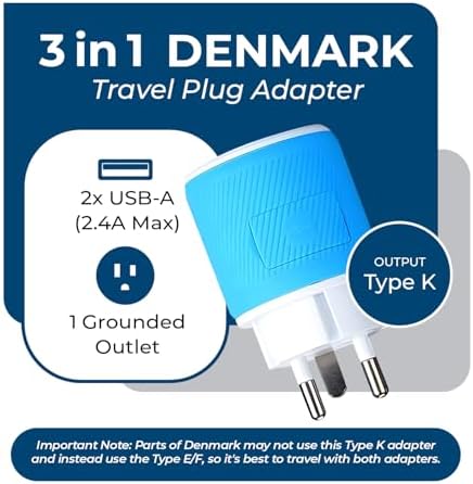 OREI Switzerland Travel Plug Adapter with Dual USB Ports – Ultimate Type J Charging Solution for USA Devices – Fast, Efficient Power for i Phones, Laptops, Tablets & More – Essential Travel Accessory for Hassle-Free Connectivity