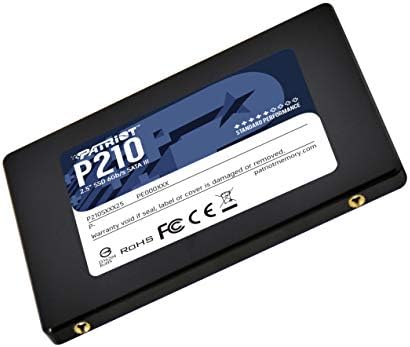 Transform Your Computing with Patriot Memory P210 128 GB SATA III SSD – Ultra-Fast 2.5 Inch Internal Drive for Gamers and Creative Professionals Seeking Unmatched Performance and Reliability