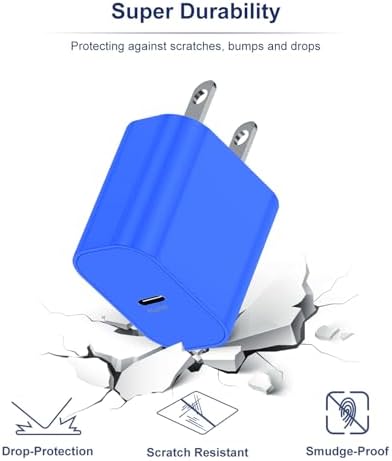 Fast Charging Multi-Port USB C Power Adapter – 5-Port 40 W Wall Charger for i Phone 16 Pro Max, 16 Pro, 15 Pro Max, and More – Compact Cube Design with 3 USB-C and 2 USB-A Ports – Ideal for Efficient Device Charging in Homes and Offices – Built-in Safety Features for Overcharging Protection – Perfect for Busy Professionals and Families