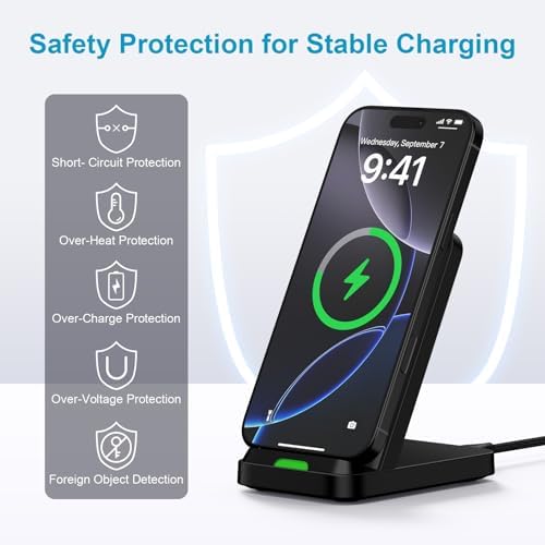 HOOTEK 2-Pack Multi-Port USB Wall Charger – 4.8 A Fast Charging Cube for i Phone and Samsung Galaxy Devices – Compact Travel Adapter with Enhanced Compatibility and Safety Features for Rapid Device Charging