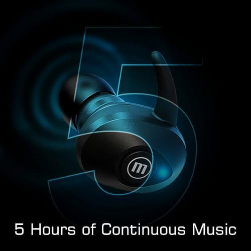 Maxell Jelleez True Wireless Earbuds in White – Superior Sound Clarity with Fast Bluetooth 5.0 Connectivity for Seamless Audio Enjoyment, Ideal for Hands-Free Calls and All-Day Comfort