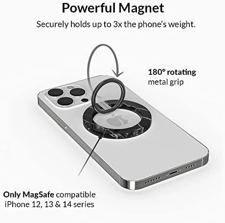 Transform Your i Phone 16, 15, 14, 13, 12 with VELVET CAVIAR’s Amethyst Purple Leopard Mag Safe-Compatible Grip – Stylish Magnetic Ring Holder & Adjustable Stand for Effortless Hands-Free Viewing, Secure Texting, and Enhanced Usability – Elevate Your Mobile Experience with Durable, Lightweight, and Customizable Accessory