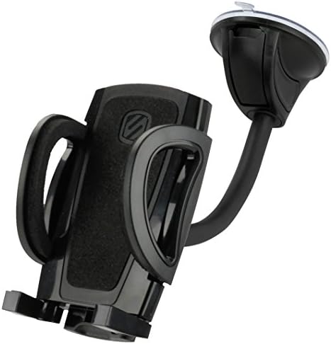 Scosche HDVM 3-in-1 Universal Cell Phone Mount: Versatile Suction Cup Holder for Windshield, Dashboard, and Vent – Compatible with i Phone 16/15/14/13/12 & Smartphones Up to 3.5 Inches – Enhanced Stability for Safe Hands-Free Use