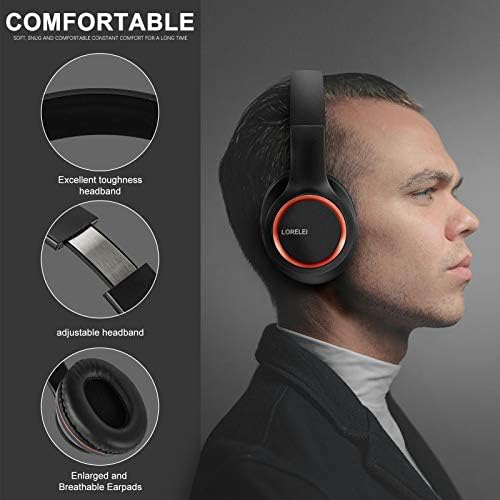 Discover the LORELEI X8 Over-Ear Wired Headphones – Your Ultimate Audio Companion for Music, Gaming, and Calls – Exceptional Sound Performance with Integrated Microphone – Lightweight and Foldable for Seamless Portability – Tangle-Free 1.45 m Nylon Cable with Universal 3.5 mm Plug for Effortless Device Compatibility – Sleek Space Black Design Perfect for the Modern Audiophile – Experience Unmatched Comfort and Noise Isolation with Plush Ear Cushions – Ideal for Extended Listening Sessions and Professional Use – Elevate Your Sound Experience Today!