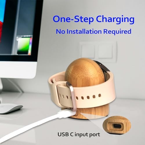 Elevate Your Charging Experience with the Premium Walnut Samsung Galaxy Watch Magnetic Dock – High-Speed Wireless Charger for Galaxy Watch Series 6/5/4/3/2/Active 2/1/S3 – Sleek Smartwatch Accessory for Modern Workspaces and Homes. Enjoy Effortless Charging with Stylish Design and Enhanced Durability, Perfect for Home, Office, or Travel Use. Say Goodbye to Tangled Wires and Hello to Instant Power with This Elegant Docking Station, Crafted for Maximum Compatibility and Aesthetic Appeal. Ideal for Tech-Savvy Individuals Seeking Functionality and Sophistication in Their Charging Solutions.