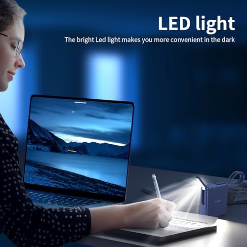 Ultimate 10,000 m Ah Portable Charger with Built-in Cables & AC Plug – PD 22.5 W Fast Wireless Power Bank for i Phone 16/15/14, Samsung S23/S22, Android Devices – Effortless Charging Anytime, Anywhere