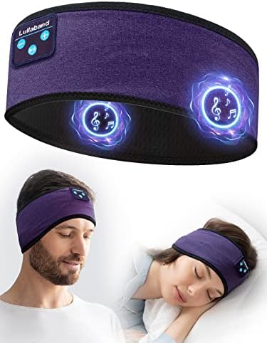 Ultimate Bluetooth Sleep Headphones Headband for Side Sleepers – Premium Wireless Music Mask with HD Sound for Travelers, Yogis, and Meditation Lovers – Unleash Effortless Comfort and Serenity with Cutting-Edge Connectivity and Relaxing Audio Experience