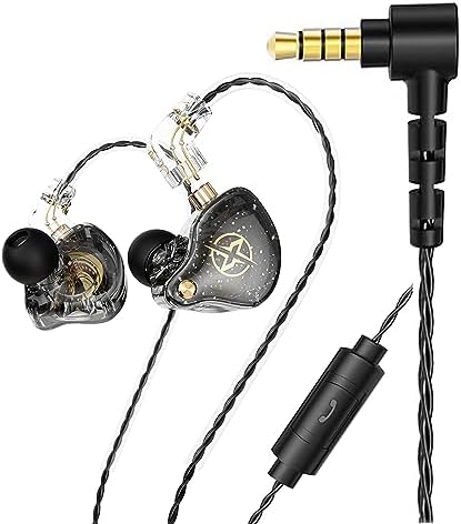 FEDAI DX2 USB-C Noise-Isolating In-Ear Headphones with Microphone – Perfect for Running, Gym Workouts, and Everyday Use, Lightweight Earbuds with 3-Button Remote Control in Sleek White Finish for Enhanced Sound Quality and Comfort