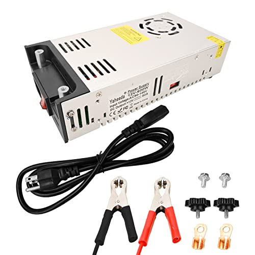 High-Performance 12 V 600 W AC to DC Converter – Versatile 50 A Power Supply for RVs, Pumps, LED Strips, and LCD Monitors – Reliable Efficiency and Enhanced Safety Features for Optimal Device Performance