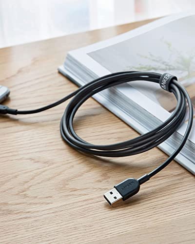 Powerline II Lightning Cable by Anker – MFi Certified 3 FT USB Charging & Sync Cord for i Phone 11, SE, Xs, XR, and More – Durable, High-Speed Data Transfer, Tangle-Free Design for Everyday Convenience and Travel