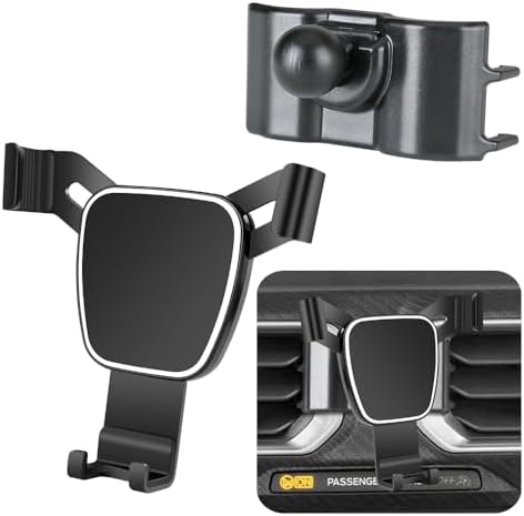Premium Car Phone Holder for 2024-2025 Ford Mustang Coupe & Convertible – Secure Dashboard Mount for Effortless Navigation & Enhanced Driving Experience – Tailored Fit, 360° Rotation, Easy Installation, Universal Smartphone Compatibility – Elevate Your Interior Aesthetics with Durable Auto Accessory