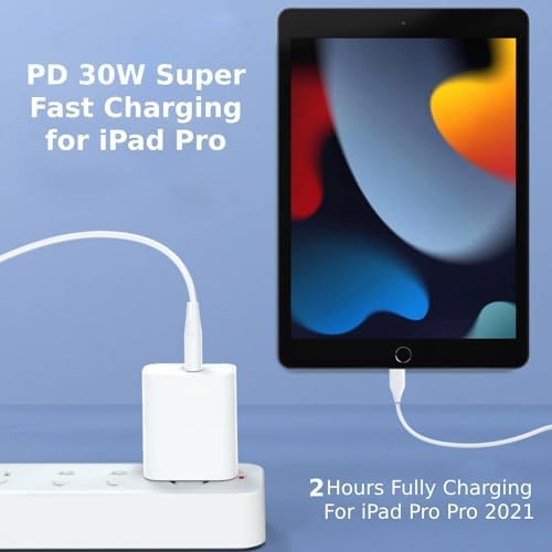 Rapid 30 W Dual Pack Fast Charger for Google Pixel Series – Overheating Protection, 6.6 ft USB-C Wall Charger for Pixel 9, 8, 7 Models – Efficient, Safe Charging for Home and Travel
