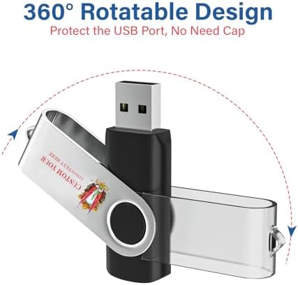 Reliable Wooolken 32 GB USB Flash Drives 10-Pack – Portable Memory Sticks with Keychains for Effortless File Transfers on PC & Laptop – Fast USB 2.0 Storage Solution in Sleek Black Design