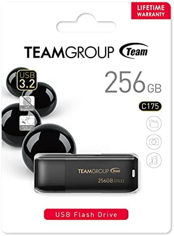 Maximize Your Data Storage with TEAMGROUP C175 128 GB USB Flash Drives – High-Speed Dual Pack for Effortless File Management and Compatibility Across All Devices, Stylish Matte Black Design for Professionals and Creatives, Reliable Performance Up to 100 MB/s, Perfect for Backups and On-the-Go Storage Solutions