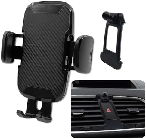 TTMIC Premium 360-Degree Rotation Car Phone Holder for Audi Q3 (2012-2018) – Non-Slip Smartphone Cradle Mount for Enhanced Navigation and Interior Elegance