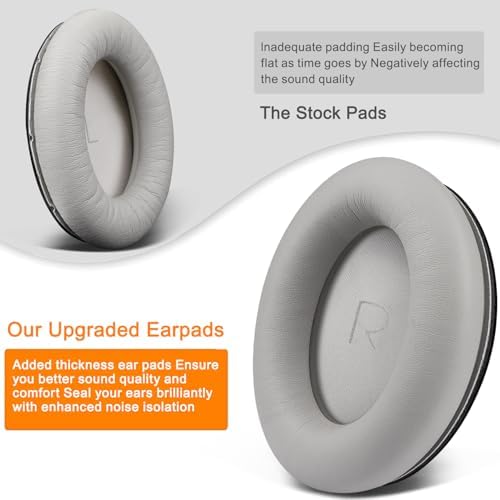 Elevate Your Audio Experience with SOULWIT Premium Replacement Ear Cushions for JBL Tour One & Tour One M2 – Luxurious Protein Leather Earpads with Noise Isolation Foam for Unmatched Comfort and Sound Clarity – Stylish Black Finish Ideal for Music Enthusiasts and Professionals