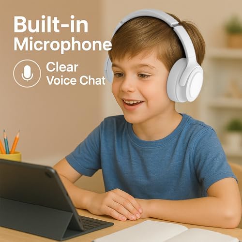 Experience Unmatched Sound with Our Over-Ear Bluetooth Headphones Featuring 30-Hour Battery Life | Hi-Fi Audio & Noise Isolation for Ultimate Focus | Versatile Wireless & Wired Use for Studying, Working, Sports, and Entertainment | Sleek Black Design Perfect for Every Lifestyle