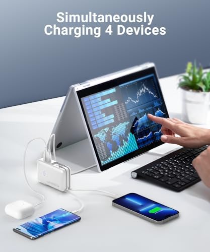 Ultimate 16,000 m Ah Portable Power Bank with Built-in AC Plug – Fast Charging for i Phone & Android Devices, Compact Design for On-the-Go Power Solutions, PD 30 W & QC4.0 Technology for Rapid Device Charging – Your Essential Travel Companion for All Electronics