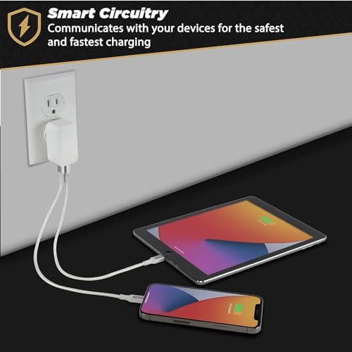 Scosche HPDC20-SP 20 W USB-C Fast Charger Mini Cube Wall Adapter – Ultra-Portable Power Delivery 3.0 for Swift Device Charging, 4 X Faster Charge Speed, Sleek Black Design for Enhanced Compatibility and Efficiency