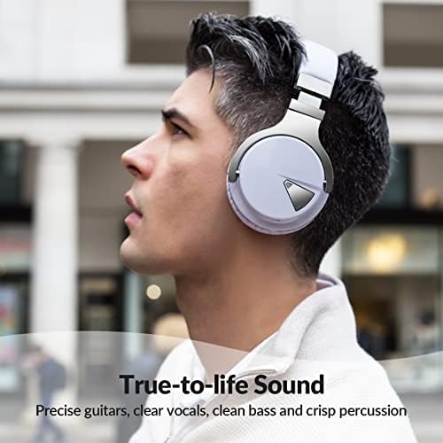 Silensys E7 Elite Wireless Over-Ear Headphones: Unmatched Active Noise Cancellation, Deep Bass Sound Experience, Luxurious Protein Ear Cushions, 30-Hour Battery Life – Your Perfect Bluetooth Companion for Travel, Work, and Daily Adventures in Elegant Black Design