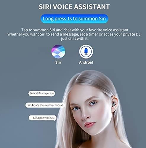 Experience Superior Sound with TWS Wireless F9-5 Bluetooth 5.1 Earbuds – Hi-Fi Stereo, Noise-Cancelling, Touch Control, and Waterproof Design, Complete with Compact Charging Case for On-the-Go Convenience in Sleek Black Finish