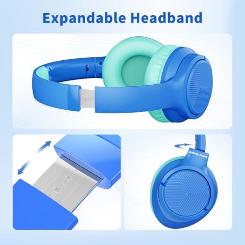 Versatile Over-Ear Wired Headphones with Integrated Microphone – Premium Sound Experience with Foldable Design and 4.9 ft Tangle-Free Nylon Cord – Perfect for Travel, Daily Use, and Multimedia Engagement (Black)