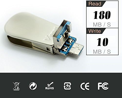 Revamp Your Data Storage with the TC-301 3-in-1 USB 3.0 Flash Drive – Versatile Type C, Type A & Micro Connectors, 64 GB High-Speed OTG Solution for Smartphones, Tablets & New Mac Books!