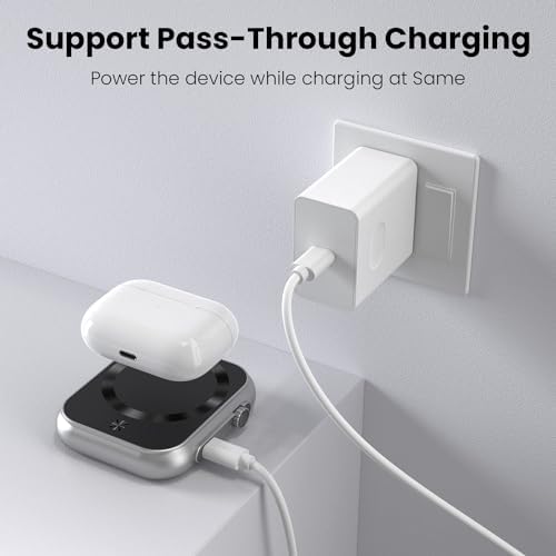 Ultimate 3-in-1 Magnetic Power Bank – 5000 m Ah Wireless Charger for i Phone 16/15/14/13/12, Apple Watch & Air Pods – 22.5 W Fast Charging, Lightweight Portable Battery Pack with LED Status Indicators – Enhanced Compatibility for On-the-Go Power Solutions