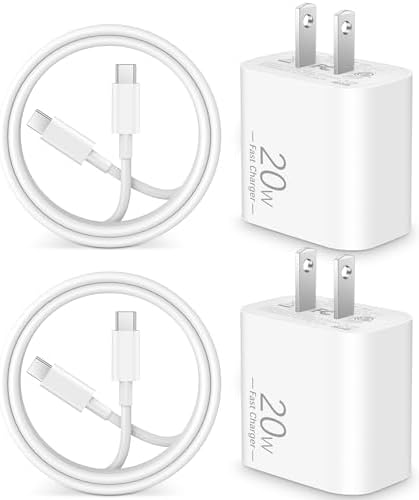 2025 Advanced i Phone 16 e Charger Set – Dual 20 W USB C Wall Adapters with 10 FT Ultra-Long Charging Cable for i Phone 16 Series, i Pad, and More – Unmatched Fast Charging & Enhanced Device Compatibility