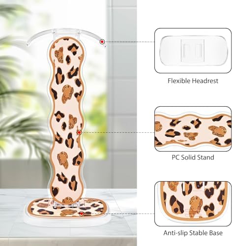 CamyCosy Headphone Holder for Desk, Gaming Headset & Earphone Stand with Tulip Flowers Pattern – Enhanced Compatibility and Speed