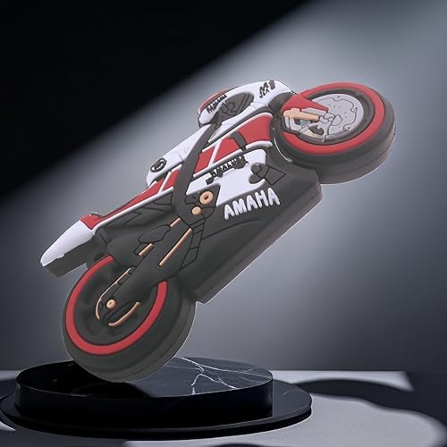 128 GB Rugged Metal Motorcycle USB Flash Drive – High-Speed Data Storage for Adventurers and Professionals, Stylish Design, Universal Compatibility, and Enhanced Durability