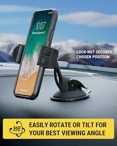 Scosche SUFMPS-SP Universal Cell Phone Stand and Holder with Non-Slip Cradle, Foldable, Adjustable Non-Magnetic Mount for Home Office Desk or Travel Compatible with iPhone, Tablet and All Devices – Enhanced Compatibility and Speed