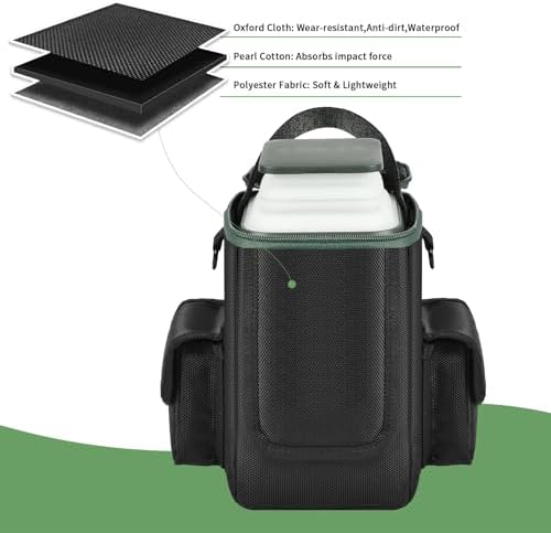 Anker Power Bank Soft Storage Bag – 60,000 m Ah Capacity, Lightweight Protective Case for Cables & Accessories, Stylish Green Design, Ideal for Outdoor & Travel Charging Solutions