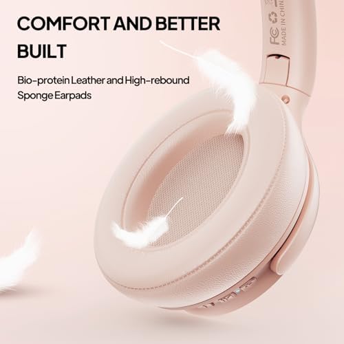 Experience Unmatched Sound with Our Over-Ear Bluetooth Headphones Featuring 30-Hour Battery Life | Hi-Fi Audio & Noise Isolation for Ultimate Focus | Versatile Wireless & Wired Use for Studying, Working, Sports, and Entertainment | Sleek Black Design Perfect for Every Lifestyle