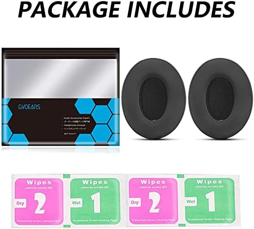 Ultimate Comfort Replacement Ear Pads for Hyper X Cloud II Wireless & Cloud Alpha – Luxurious Velour & Premium Protein Leather with High-Density Foam for Enhanced Gaming Experience – Quick Installation & Sleek Black Design