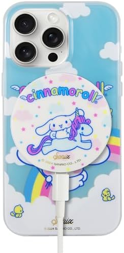 Sonix x Sanrio Hello Kitty & Care Bears Magnetic Mag Safe Charger for i Phone 12-16 Series | 6.5 ft USB-C Fast Wireless Charging Cable | Stylish, Playful, and Efficient Power Solution for Your Device