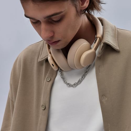 Discover the Ultimate Audio Escape with FINGERTIME’s Bluetooth 5.3 Over-Ear Headphones – Advanced Active Noise Cancelling, Unmatched 40-Hour Playtime, and Luxurious Comfort in a Sleek Grey Finish for Effortless Audio Bliss and Flawless Connectivity