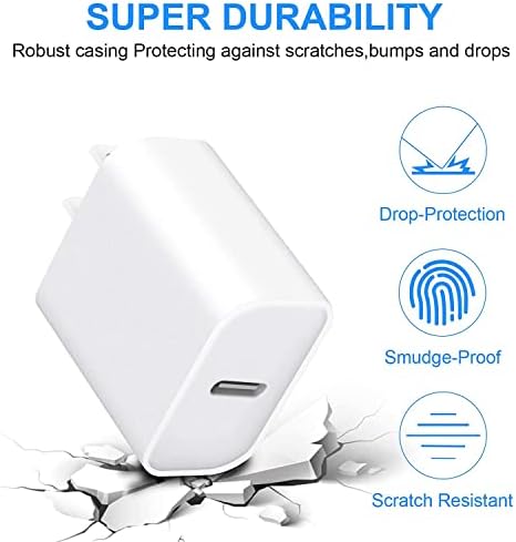 10 FT Apple MFi Certified Fast Charging Cable – Extra Long USB C to Lightning Connector for i Phone & i Pad – Rapid PD Power Delivery for Maximum Efficiency with i Phone 14 Pro Max/Plus, 13 Pro/Mini, 12, 11, X – Durable, Flexible, and Tangle-Free Design for Ultimate Charging Convenience