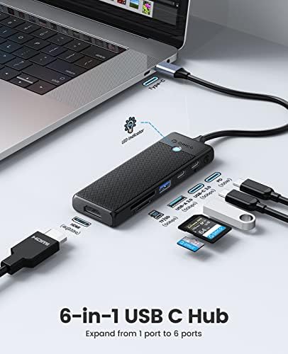 Ultra-Slim 4-Port USB 3.0 Hub by ORICO – High-Speed Data Splitter with 1.65 ft Extended Cable for Enhanced Connectivity, Perfect USB Adapter for Laptops, PCs, Mac Books, Xbox & More – Effortless Plug-and-Play Design for Seamless Device Management