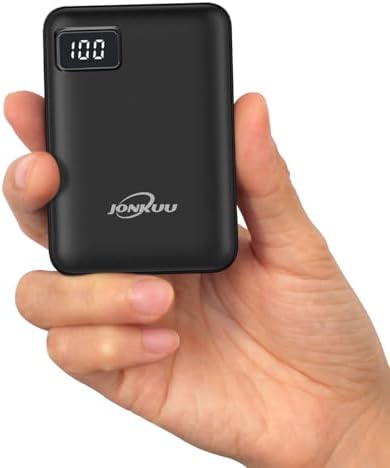 Compact 10000 m Ah Fast Charging Power Bank for Heated Vests and Jackets – Quick Charge USB C Portable Charger for i Phone 16, 15, 14, Android, Tablets & Nintendo Switch – Reliable Battery Pack for Outdoor Adventures and Daily Use