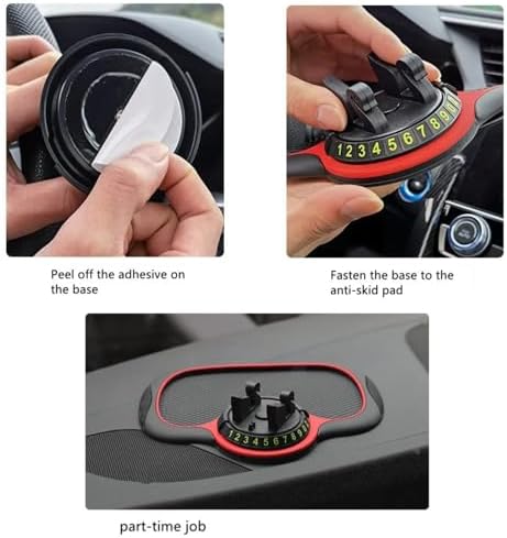 Revolutionary Non-Slip Car Dashboard Mat – Versatile Universal Phone Holder in Elegant Red – Ultimate Device Safety & Accessibility for Smartphones, Keys, and Essentials – Lightweight, Hassle-Free Installation & Maintenance – Enhance Your Driving Experience with This Premium Auto Accessory