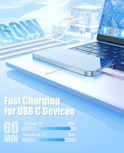 6 Pack MFi Certified 3 FT i Phone Car Charger Cords – High-Speed USB-A to Lightning Charging Cables for i Phone 14/13/12/11 Pro Max/XS/XR/X/8/7 Plus – Durable, Flexible, and Perfect for On-the-Go Charging