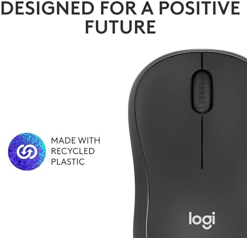 Logitech M240 Silent Bluetooth Mouse – Wireless & Compact Design for Effortless Navigation, 18-Month Battery Life, and Smooth Tracking on All Surfaces – Ideal for Windows, mac OS, Chrome OS – Portable Off White Solution for Professionals on the Go